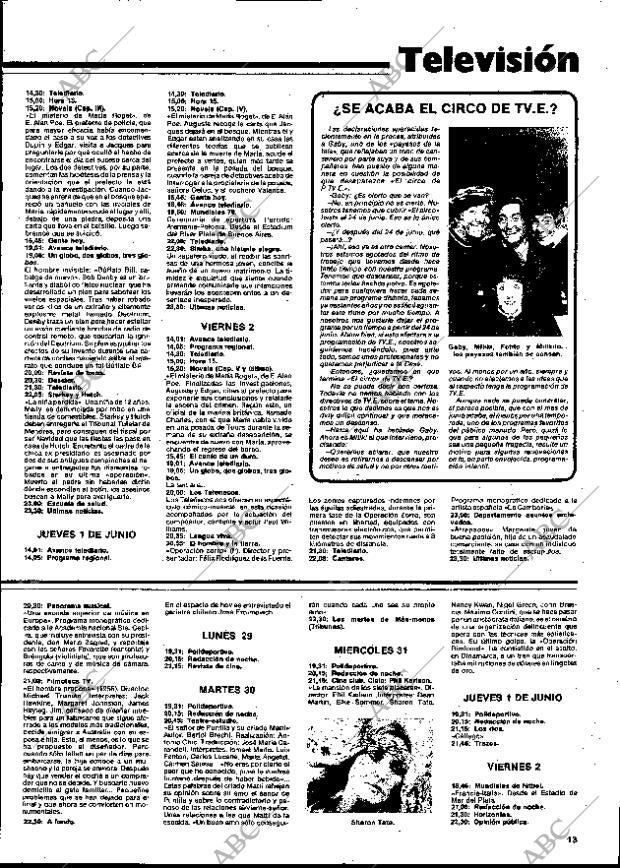 BLANCO Y NEGRO MADRID 24-05-1978 página 13