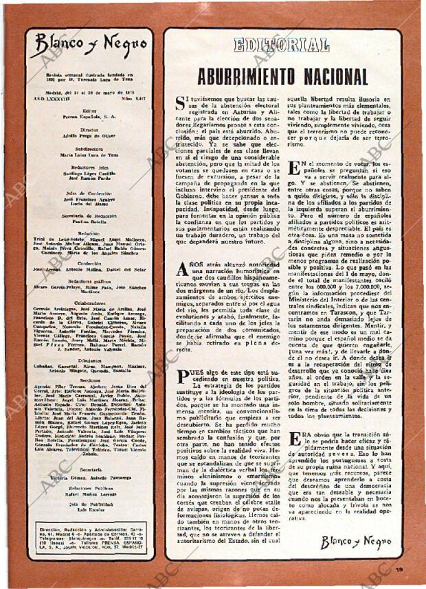 BLANCO Y NEGRO MADRID 24-05-1978 página 19