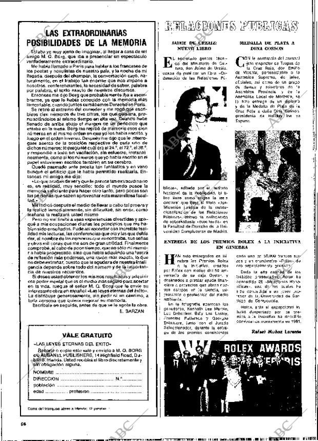BLANCO Y NEGRO MADRID 24-05-1978 página 66