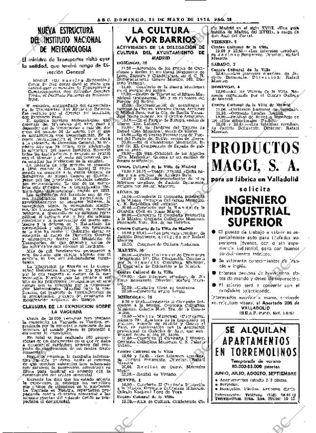 ABC MADRID 28-05-1978 página 34