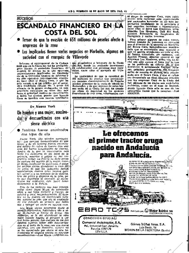 ABC SEVILLA 28-05-1978 página 57