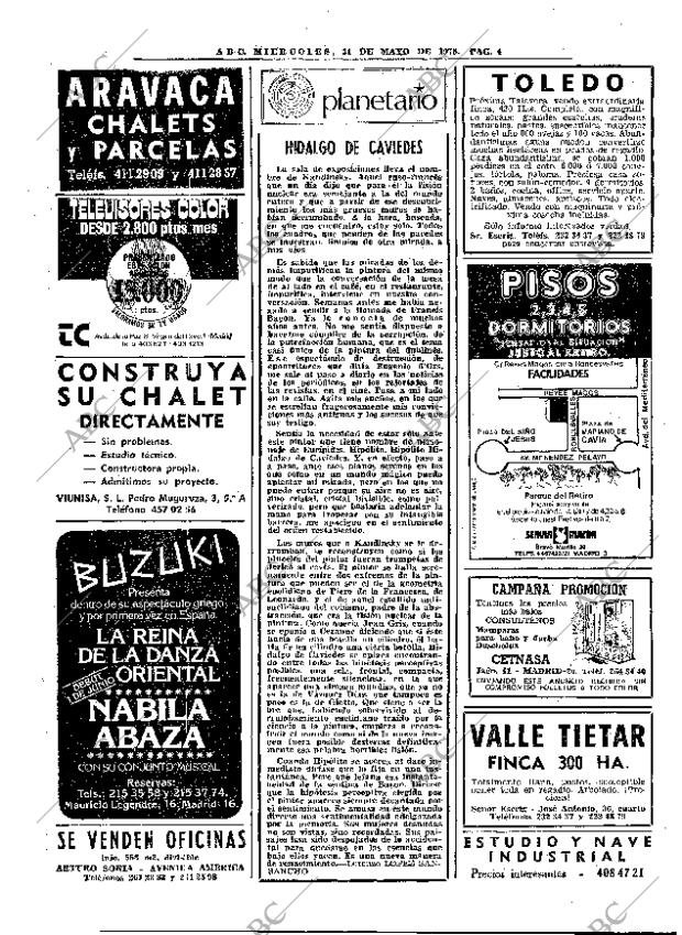 ABC MADRID 31-05-1978 página 20