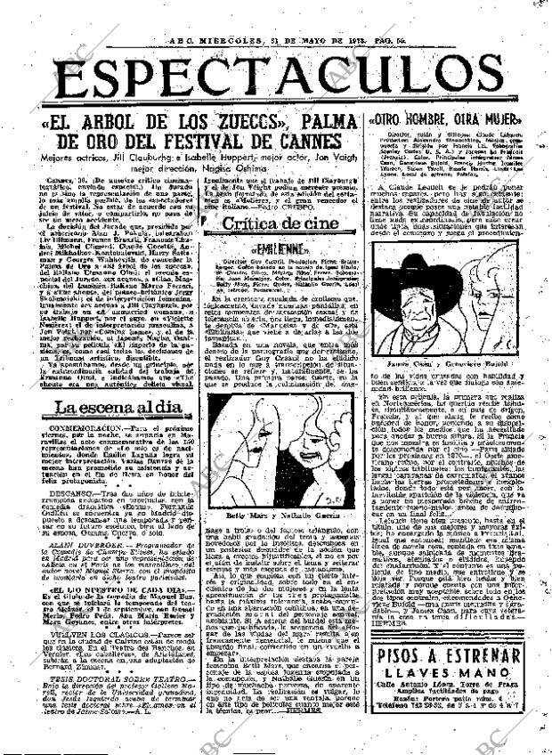 ABC MADRID 31-05-1978 página 71