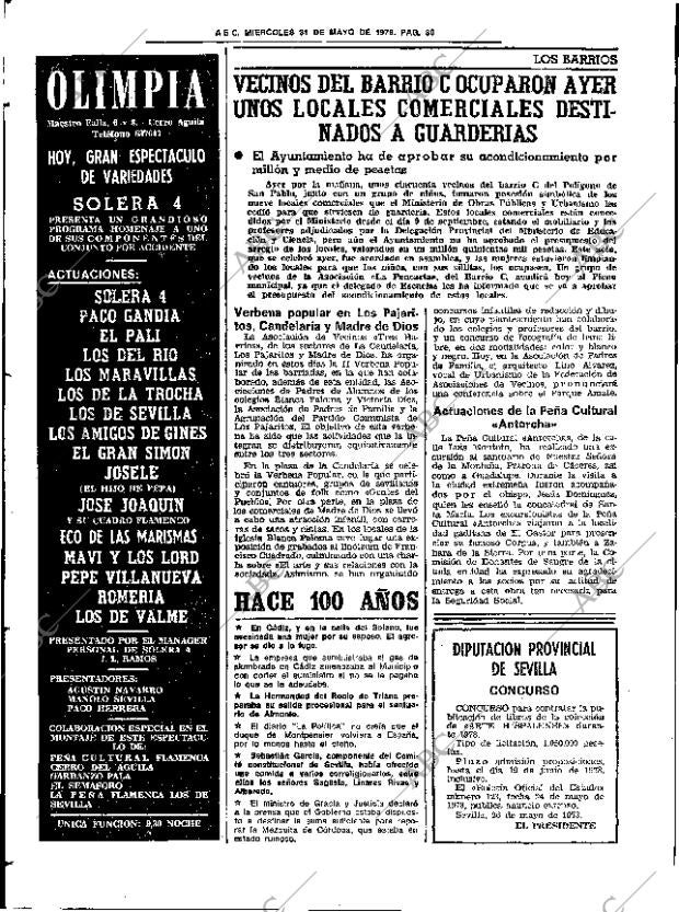 ABC SEVILLA 31-05-1978 página 46