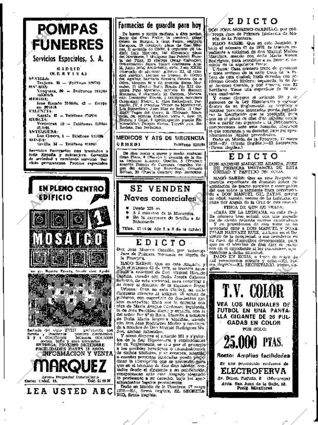 ABC SEVILLA 31-05-1978 página 67