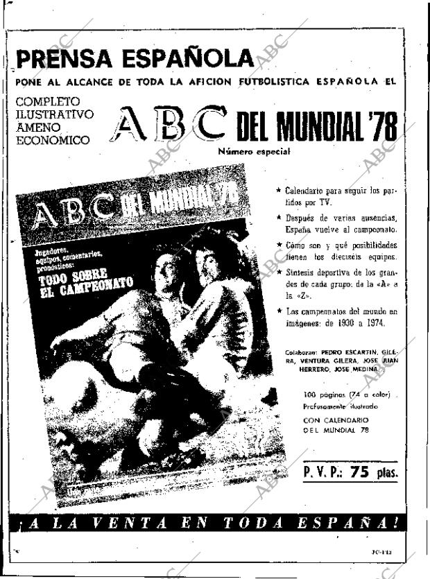 ABC SEVILLA 31-05-1978 página 86