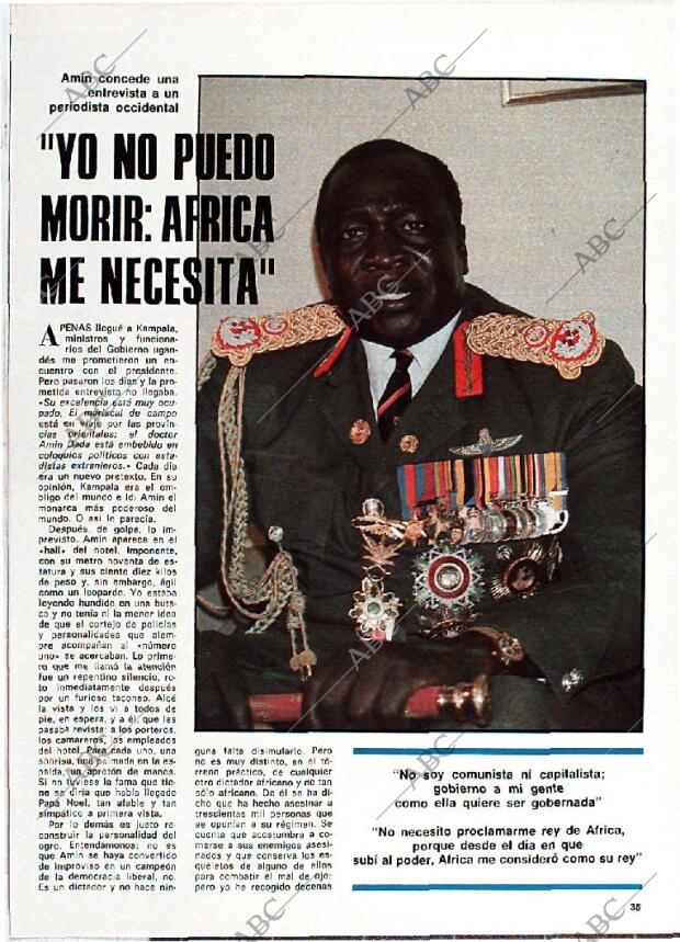 BLANCO Y NEGRO MADRID 31-05-1978 página 35