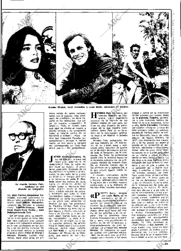 BLANCO Y NEGRO MADRID 31-05-1978 página 51