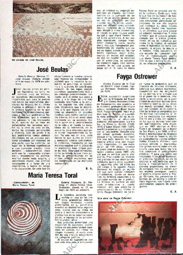 BLANCO Y NEGRO MADRID 31-05-1978 página 74