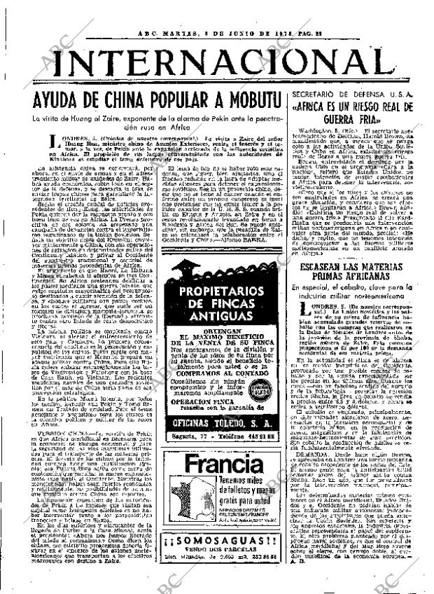 ABC MADRID 06-06-1978 página 45