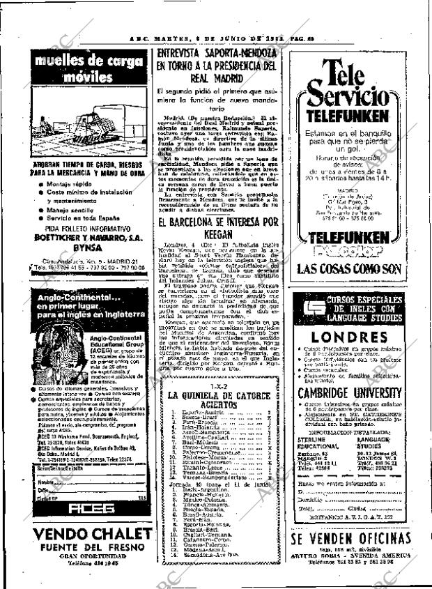 ABC MADRID 06-06-1978 página 84