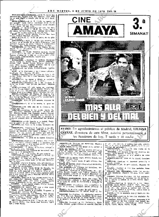 ABC MADRID 06-06-1978 página 98