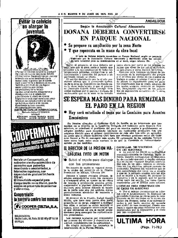 ABC SEVILLA 06-06-1978 página 38