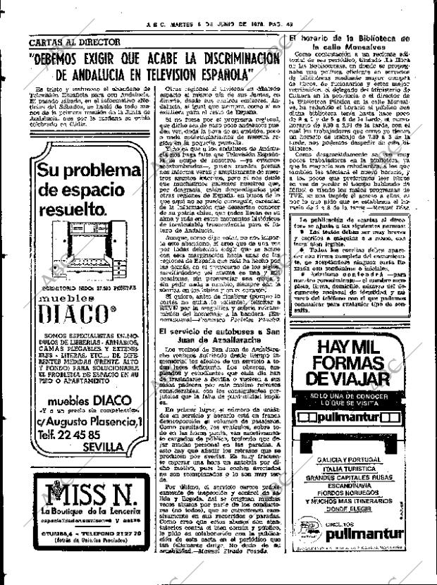 ABC SEVILLA 06-06-1978 página 64