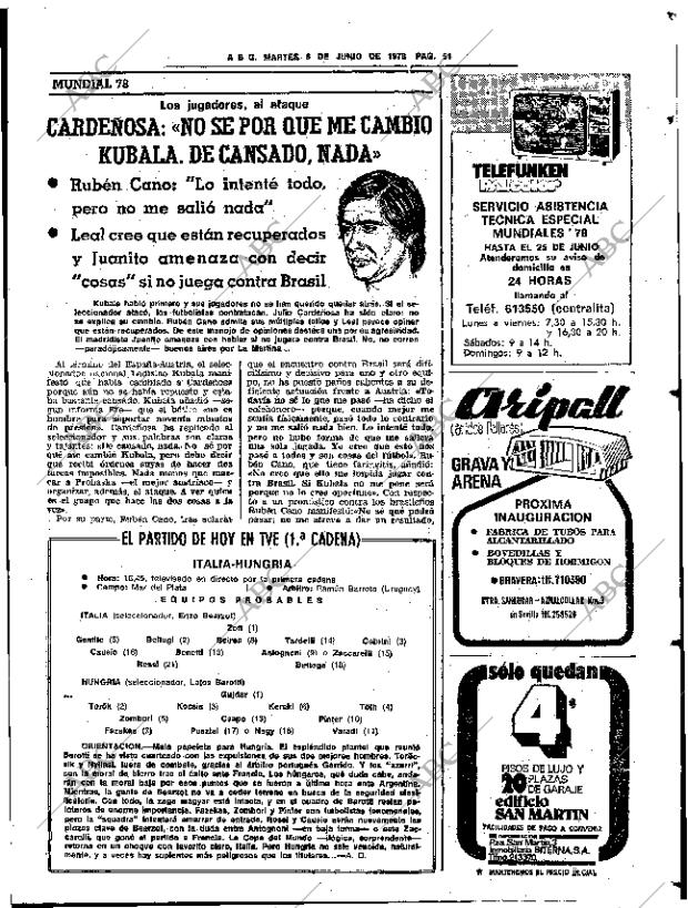 ABC SEVILLA 06-06-1978 página 67