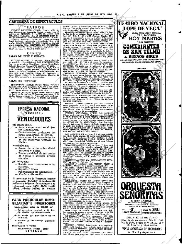ABC SEVILLA 06-06-1978 página 73