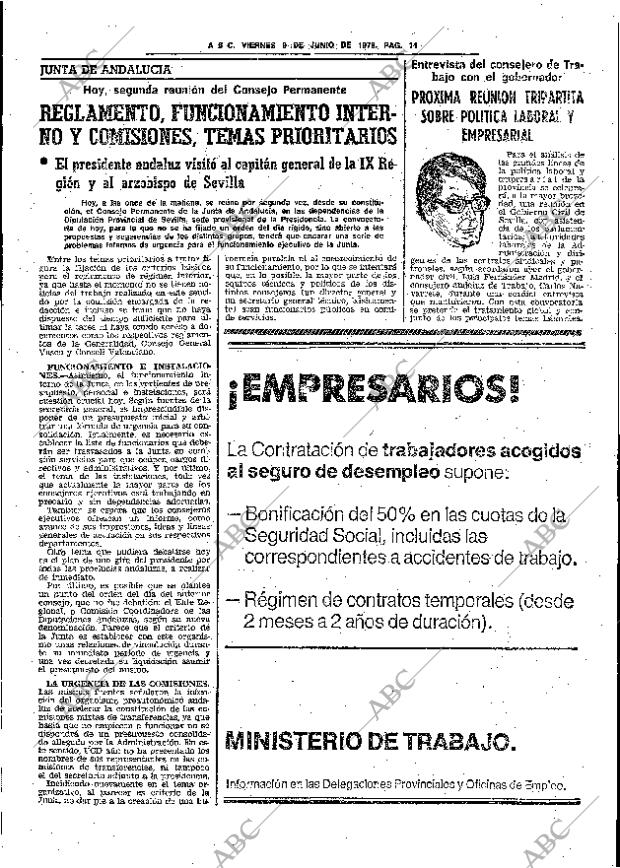ABC SEVILLA 09-06-1978 página 21
