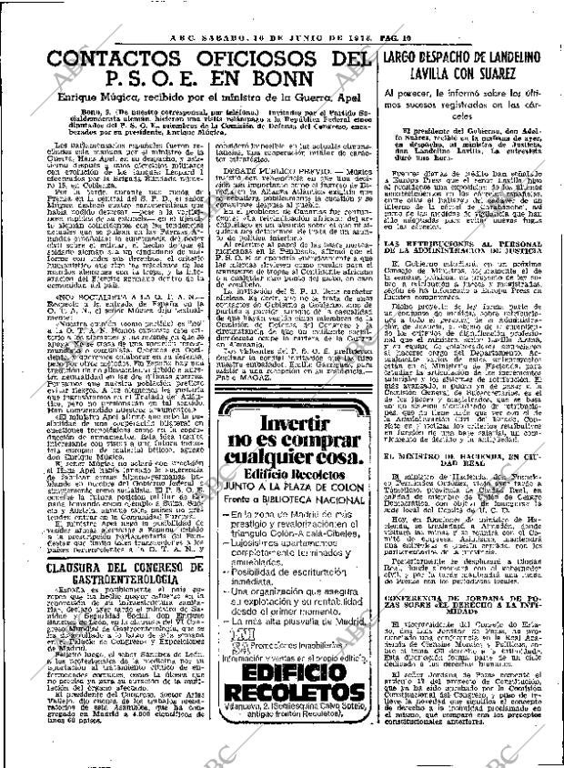 ABC MADRID 10-06-1978 página 22