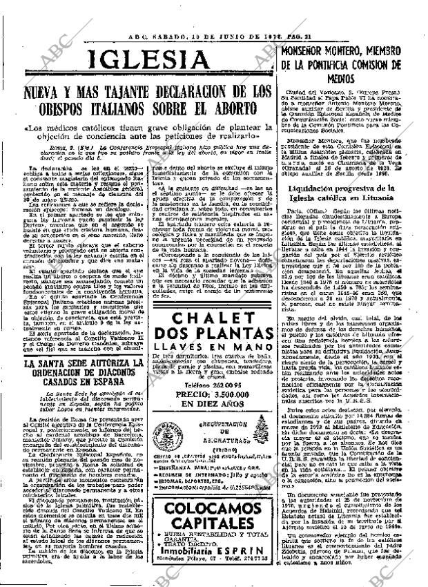 ABC MADRID 10-06-1978 página 33