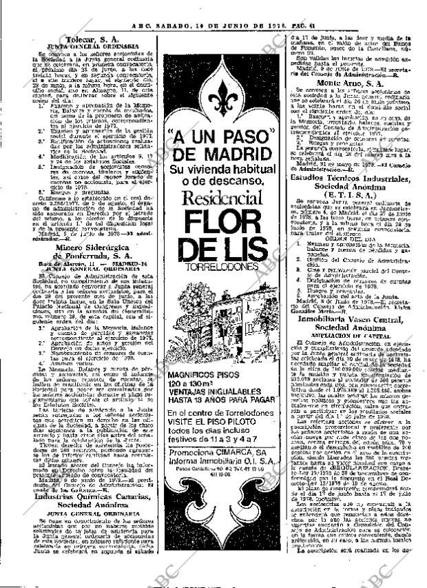 ABC MADRID 10-06-1978 página 53