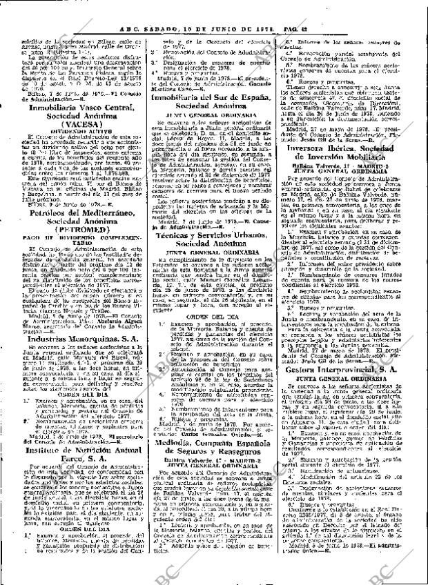 ABC MADRID 10-06-1978 página 54