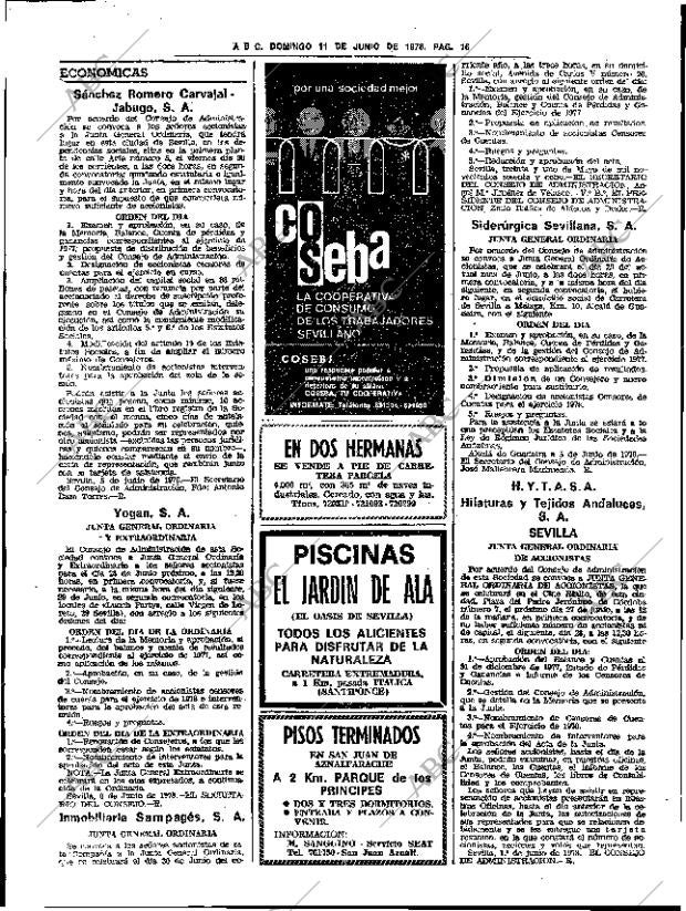 ABC SEVILLA 11-06-1978 página 32