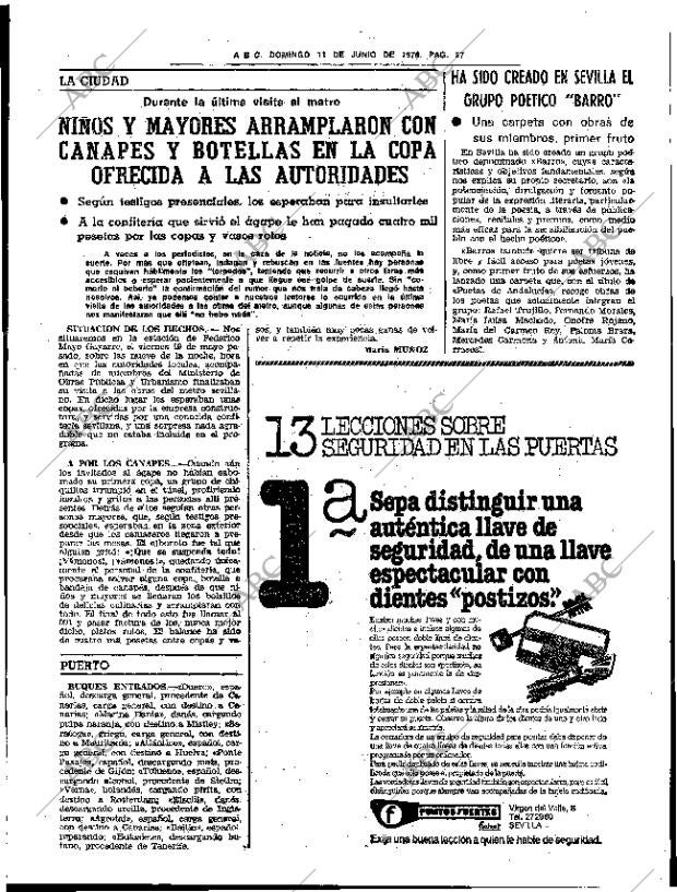 ABC SEVILLA 11-06-1978 página 43
