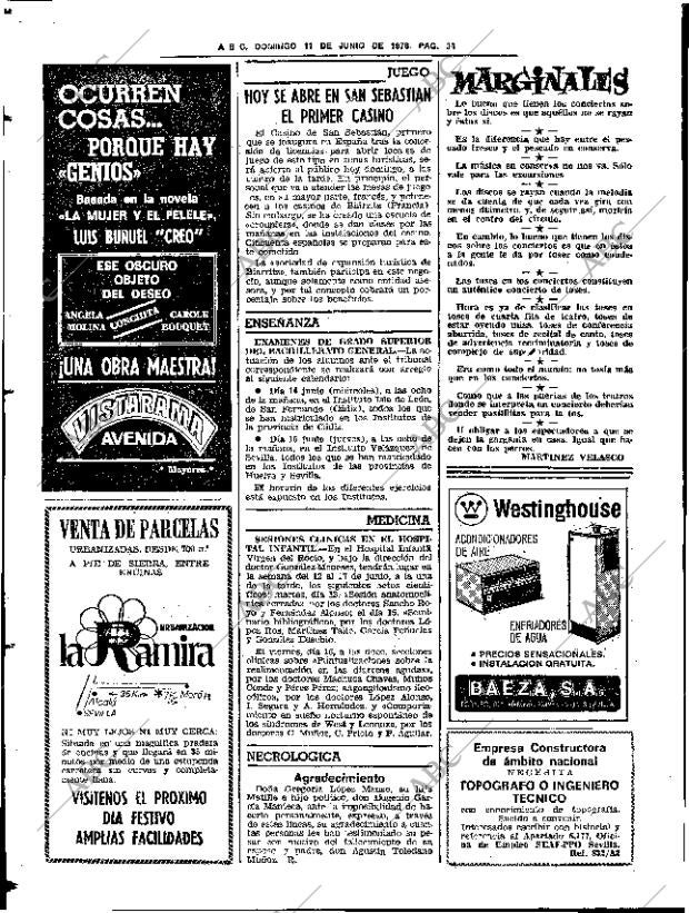 ABC SEVILLA 11-06-1978 página 50