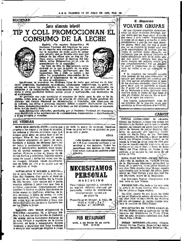 ABC SEVILLA 11-06-1978 página 52