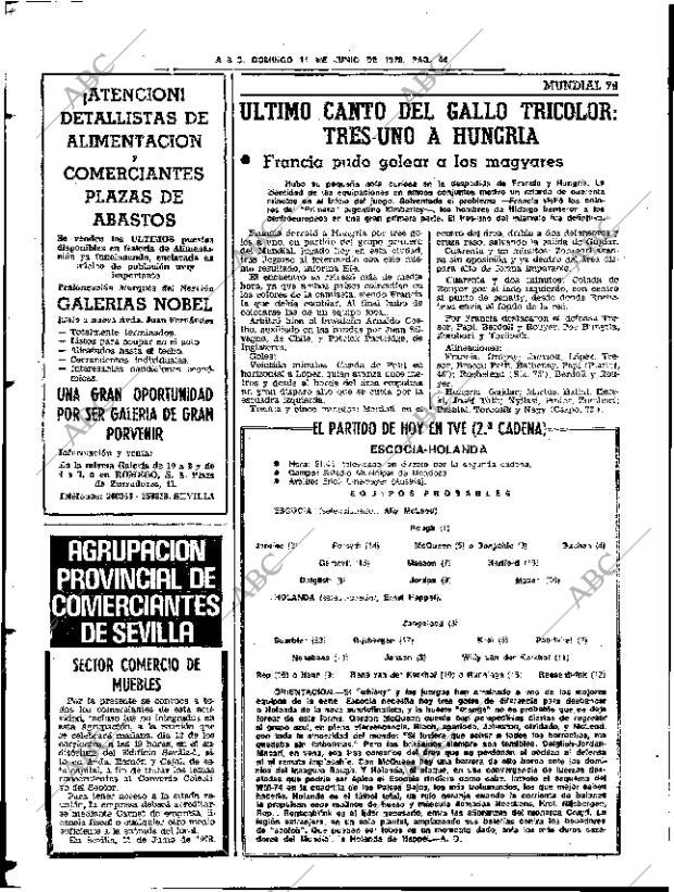 ABC SEVILLA 11-06-1978 página 60