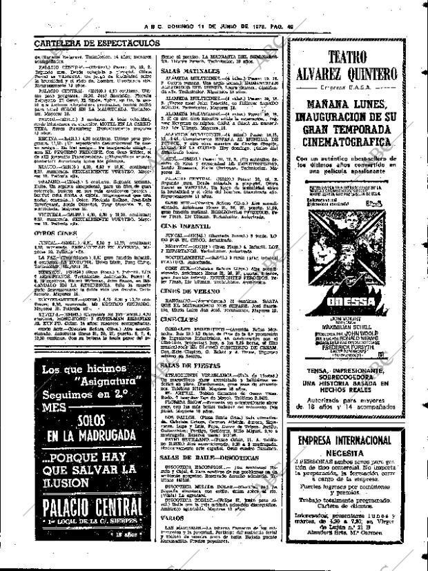 ABC SEVILLA 11-06-1978 página 65