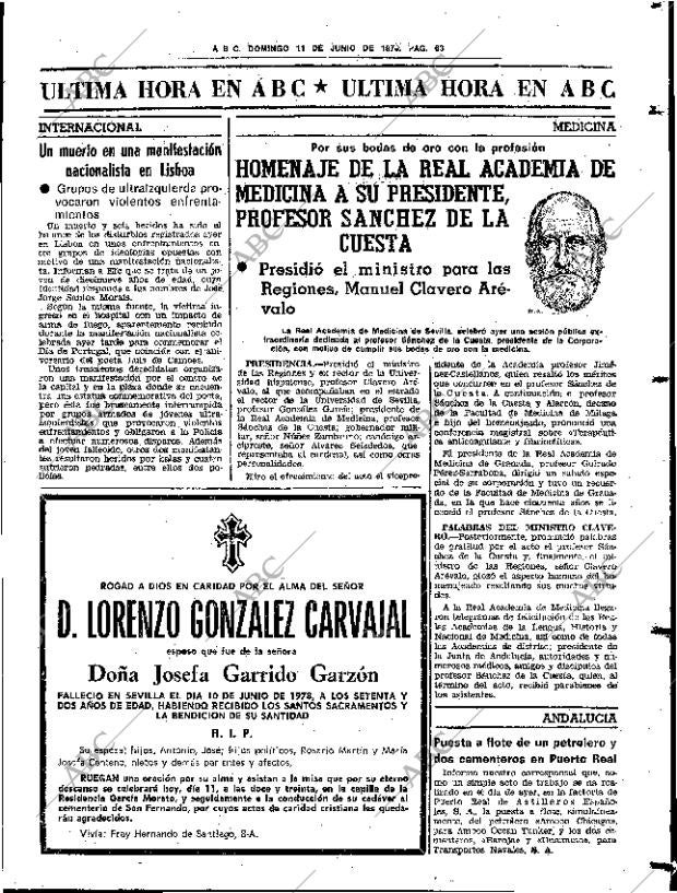 ABC SEVILLA 11-06-1978 página 79