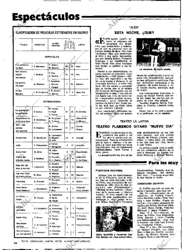 BLANCO Y NEGRO MADRID 14-06-1978 página 14