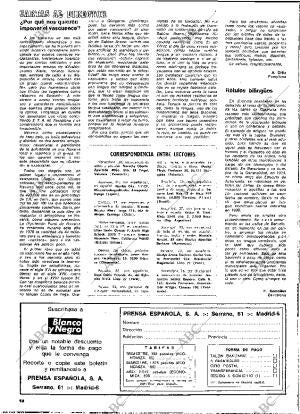 BLANCO Y NEGRO MADRID 14-06-1978 página 18