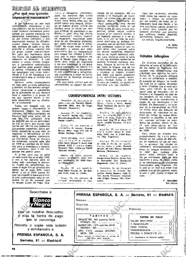 BLANCO Y NEGRO MADRID 14-06-1978 página 18
