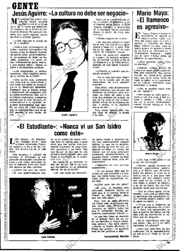 BLANCO Y NEGRO MADRID 14-06-1978 página 49