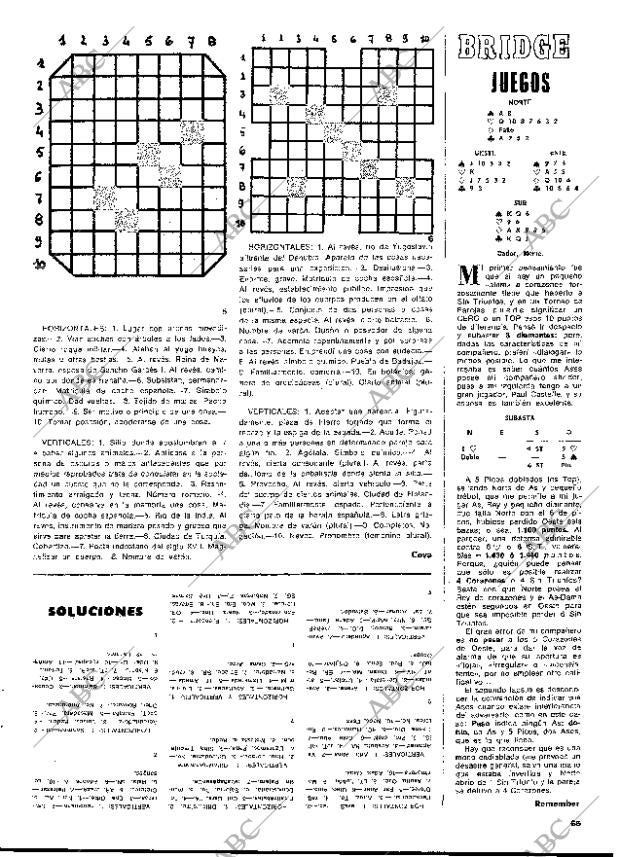 BLANCO Y NEGRO MADRID 14-06-1978 página 65
