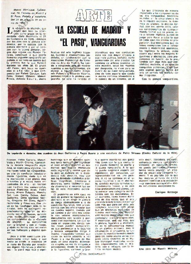 BLANCO Y NEGRO MADRID 14-06-1978 página 73