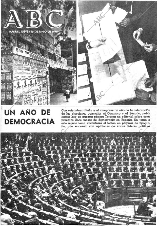 ABC MADRID 15-06-1978 página 1
