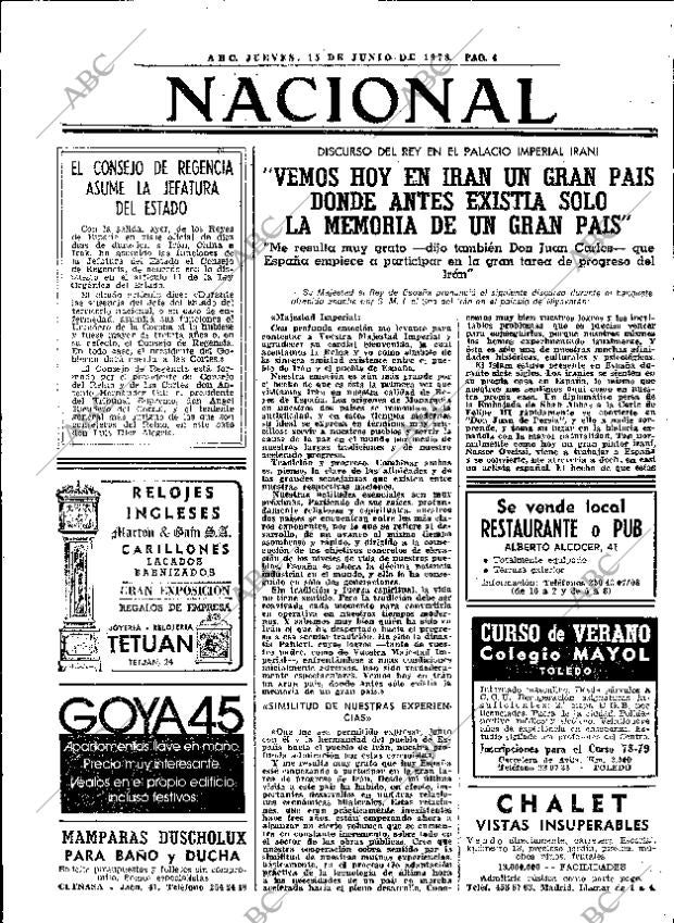 ABC MADRID 15-06-1978 página 20