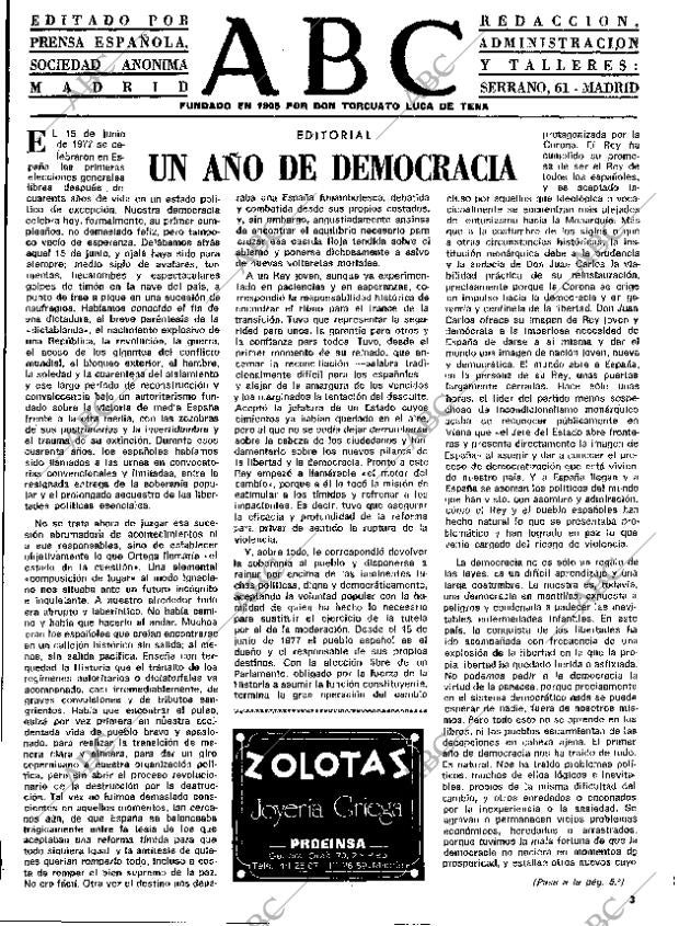 ABC MADRID 15-06-1978 página 3