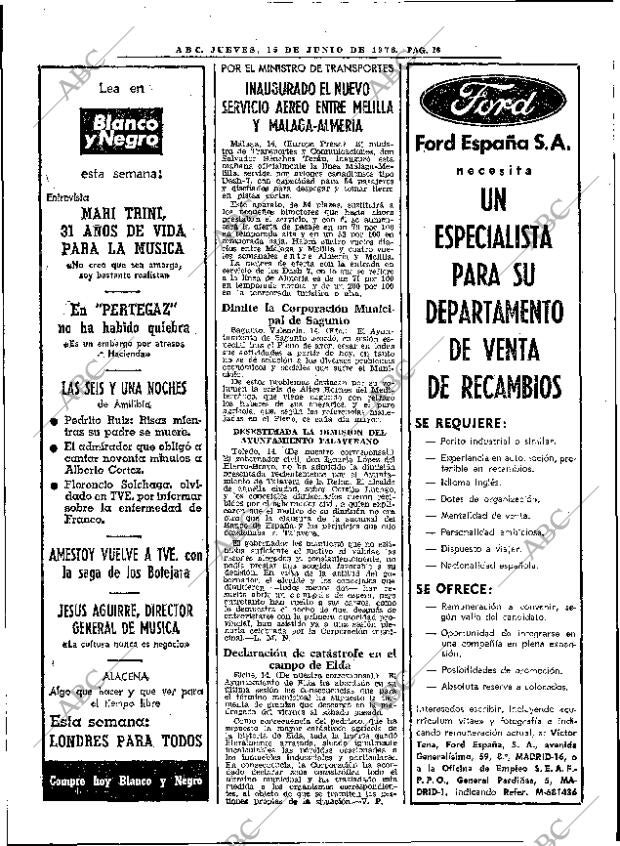 ABC MADRID 15-06-1978 página 32