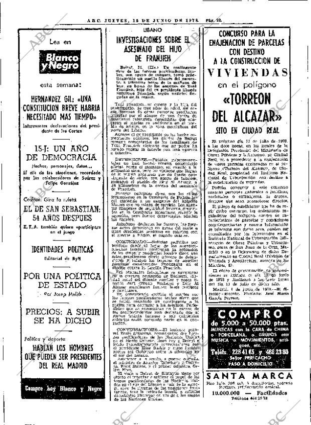 ABC MADRID 15-06-1978 página 38