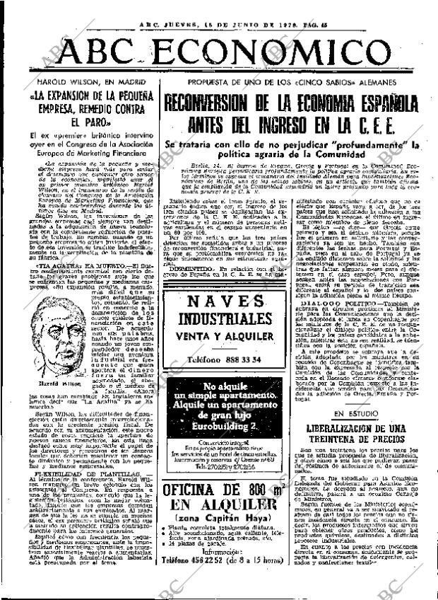 ABC MADRID 15-06-1978 página 61
