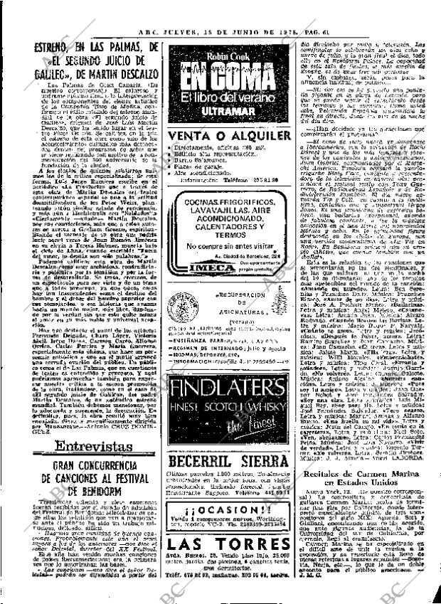 ABC MADRID 15-06-1978 página 77