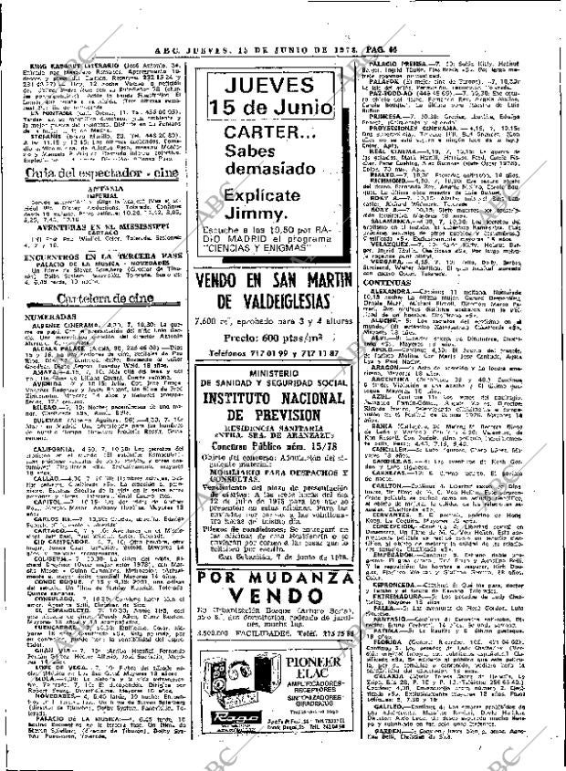 ABC MADRID 15-06-1978 página 82