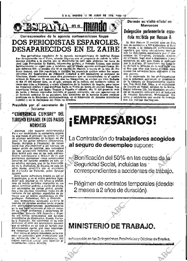 ABC SEVILLA 17-06-1978 página 25