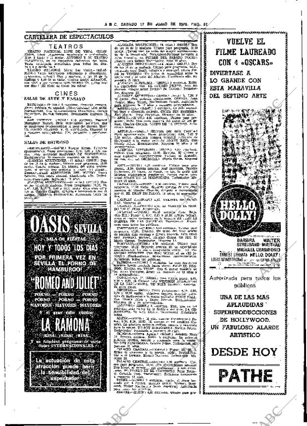 ABC SEVILLA 17-06-1978 página 61