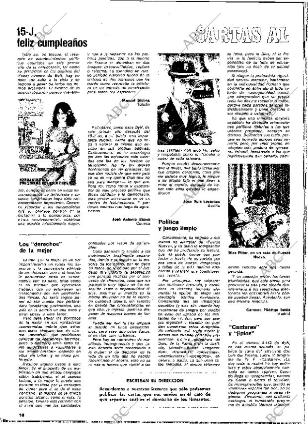 BLANCO Y NEGRO MADRID 21-06-1978 página 16