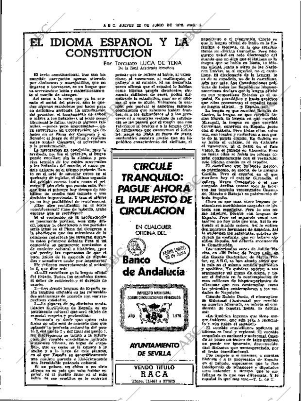 ABC SEVILLA 22-06-1978 página 15